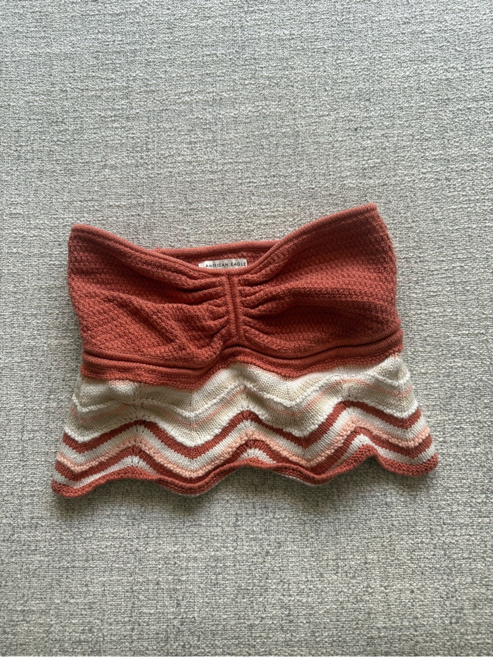 American Eagle Outfitters Strapless Crop Top